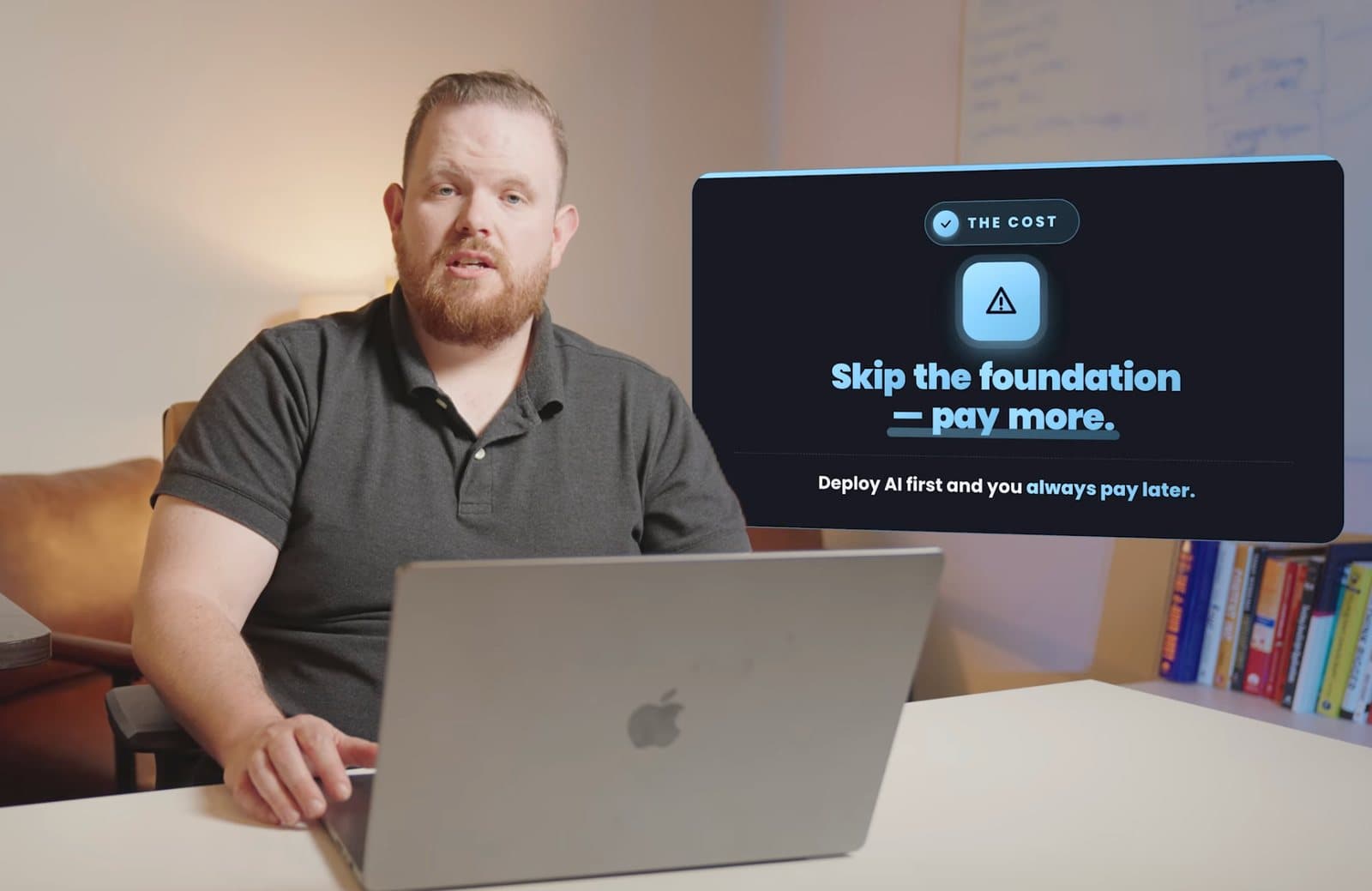 On-camera brand content with custom motion graphics, produced by Lenny J Media for an ongoing content partnership